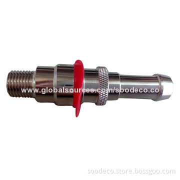 Brass quick coupling